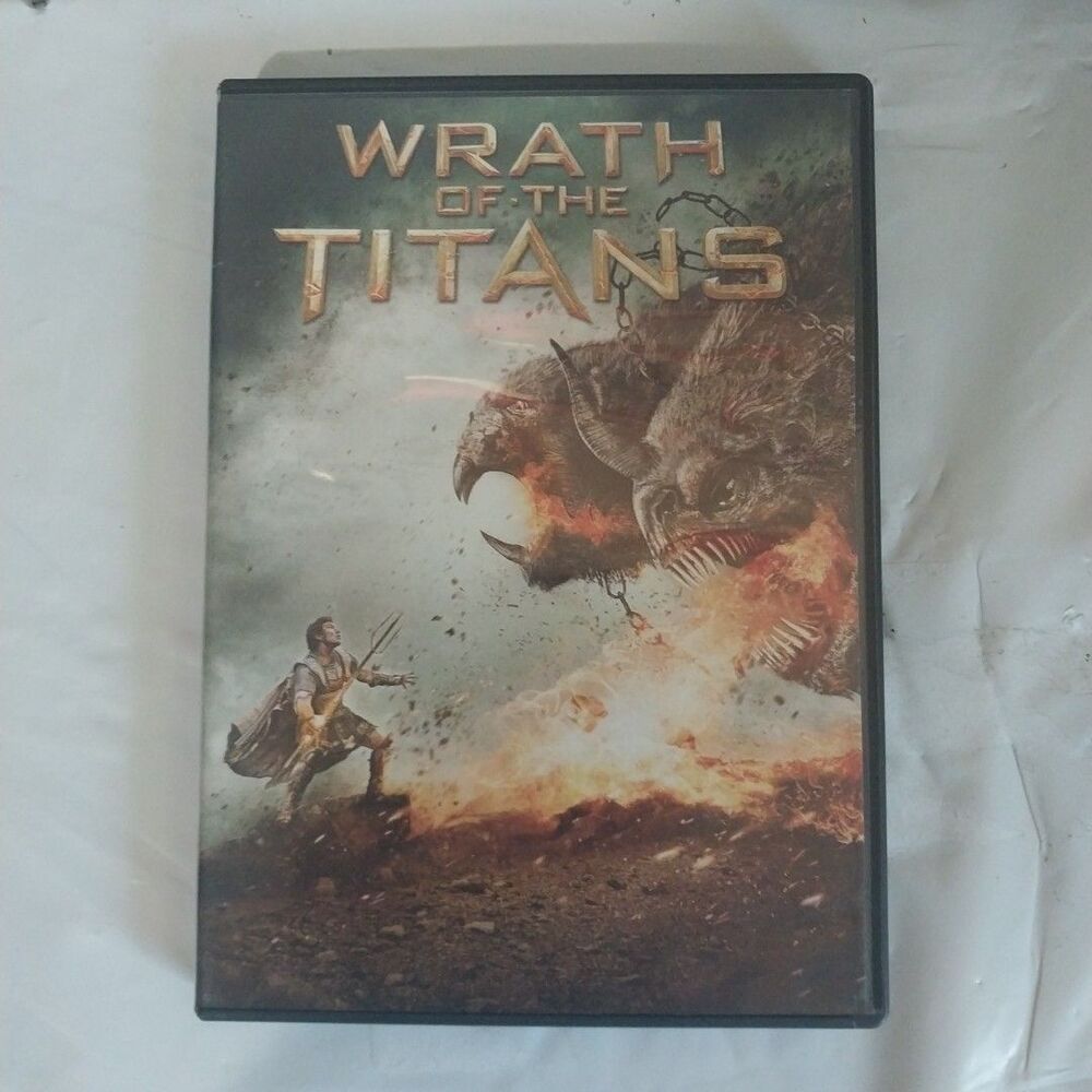 Wrath of the Titans DVD Movie 2012 Epic Action Adventure Fantasy Sam Worthington